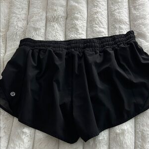 lululemon athletica Women's Classic Black Athletic Shorts